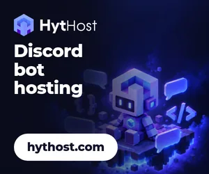 Discord bot banner, 300 × 250