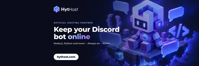 Discord bot banner, 1500 × 500