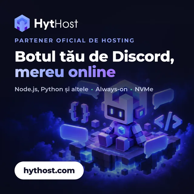 Discord bot banner, 1080 × 1080