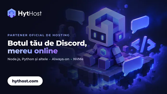 Discord bot banner, 1280 × 720